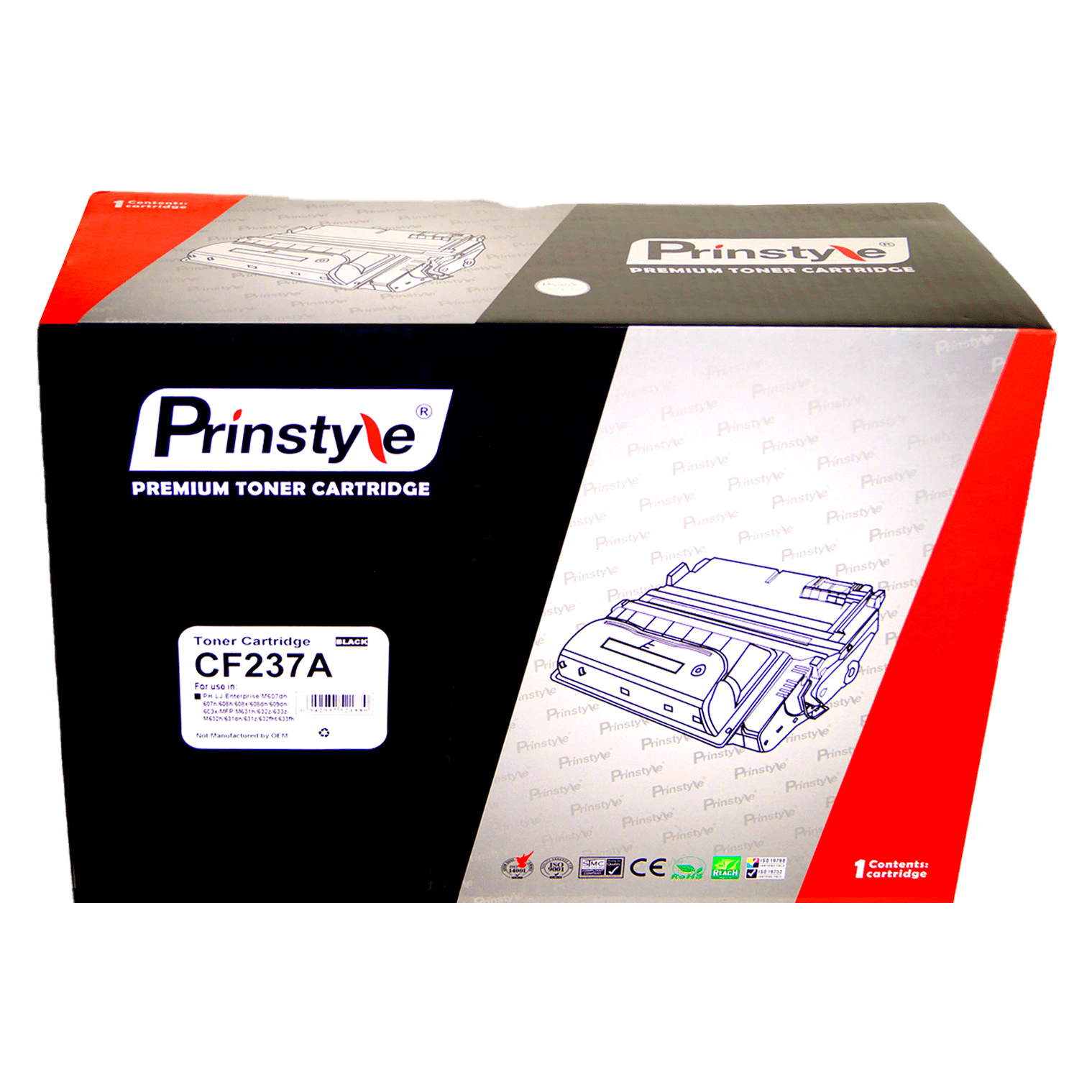 Prinstyle - CF237A Rinde 11,000 Páginas