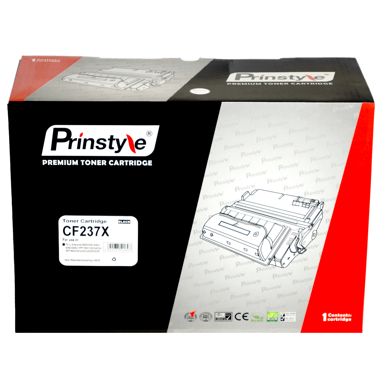 Prinstyle - CF237X Rinde 25,000 Páginas