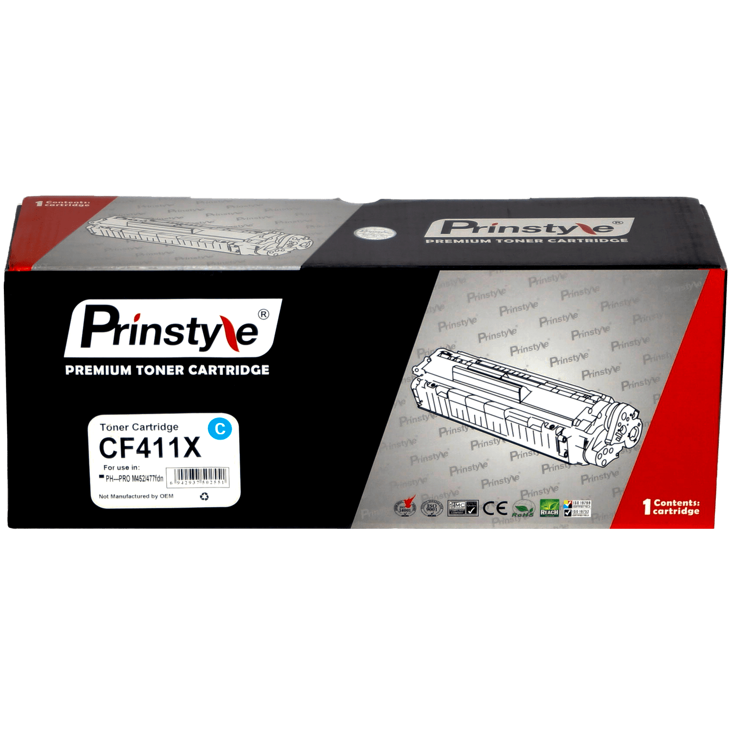 Prinstyle - CF411X Rinde 5,000 Páginas