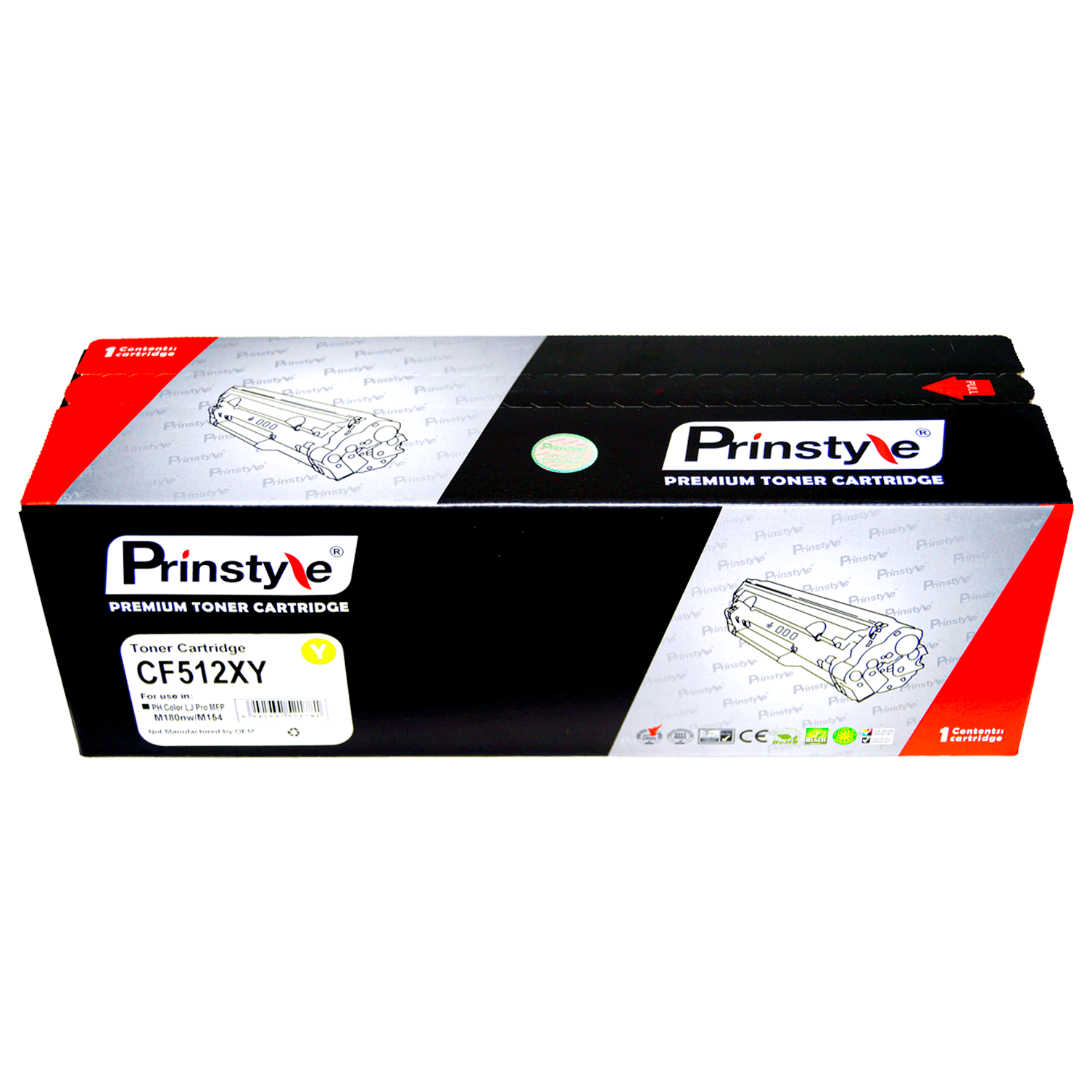 Prinstyle - CF512XY Rinde 2,300 Páginas